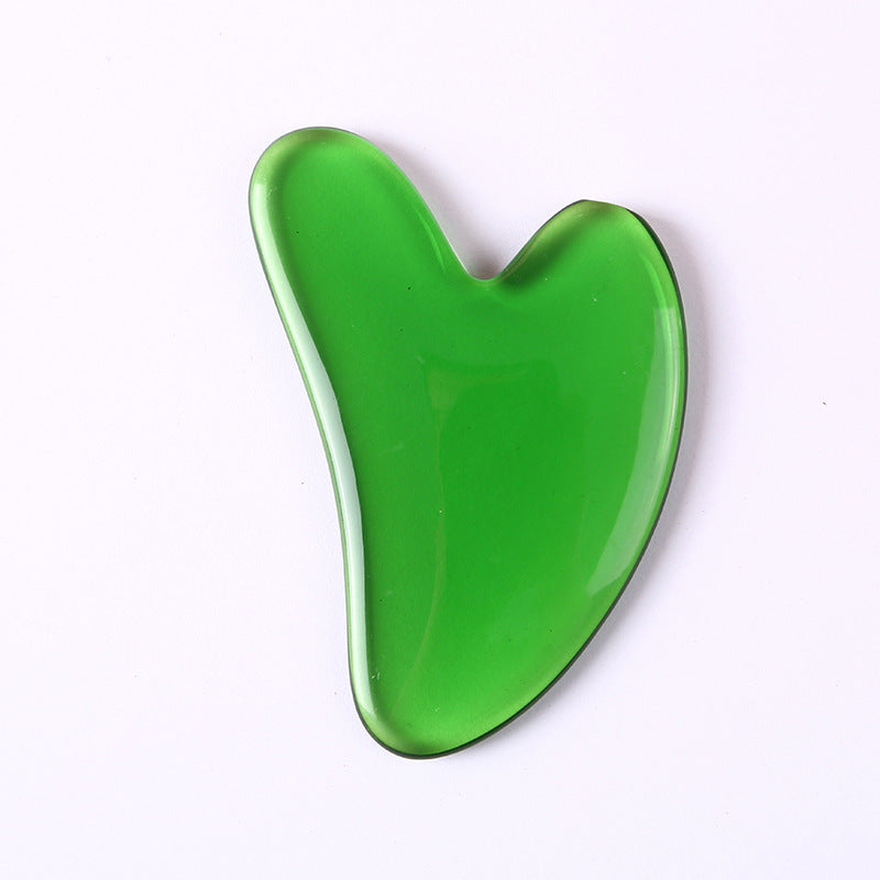 Jade Gua Sha Facial Massage Tool | Heart-Shaped Natural Stone Skincare Tool