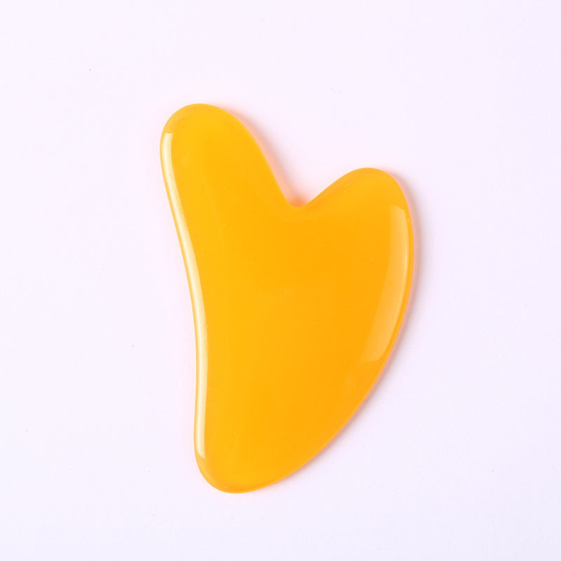 Jade Gua Sha Facial Massage Tool | Heart-Shaped Natural Stone Skincare Tool
