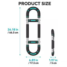 U-Shape Adjustable Resistance Arm Trainer (60-100 lbs) | Upper Body & Forearm Exerciser