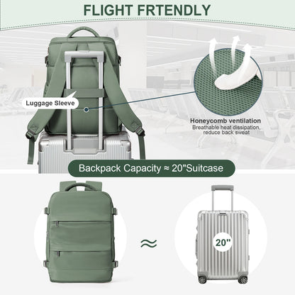 40×30×20 cm Travel Backpack | Personal Item Cabin Bag for Ryanair & EasyJet