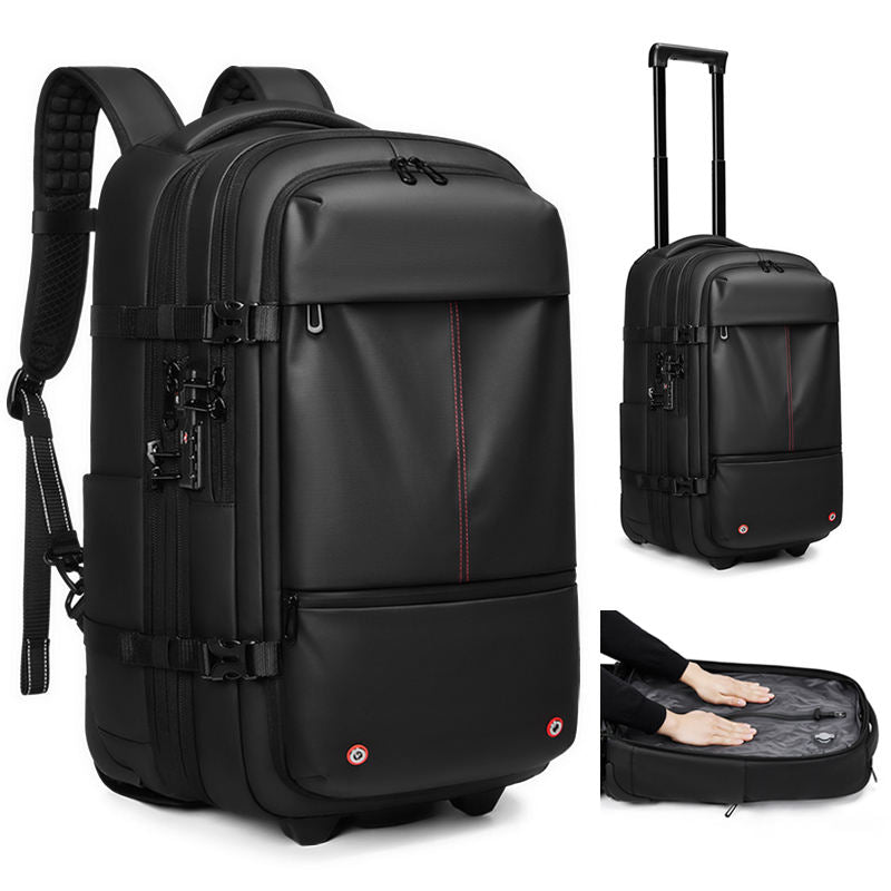 Travel Laptop Backpack – Waterproof, USB Port & Anti-Theft