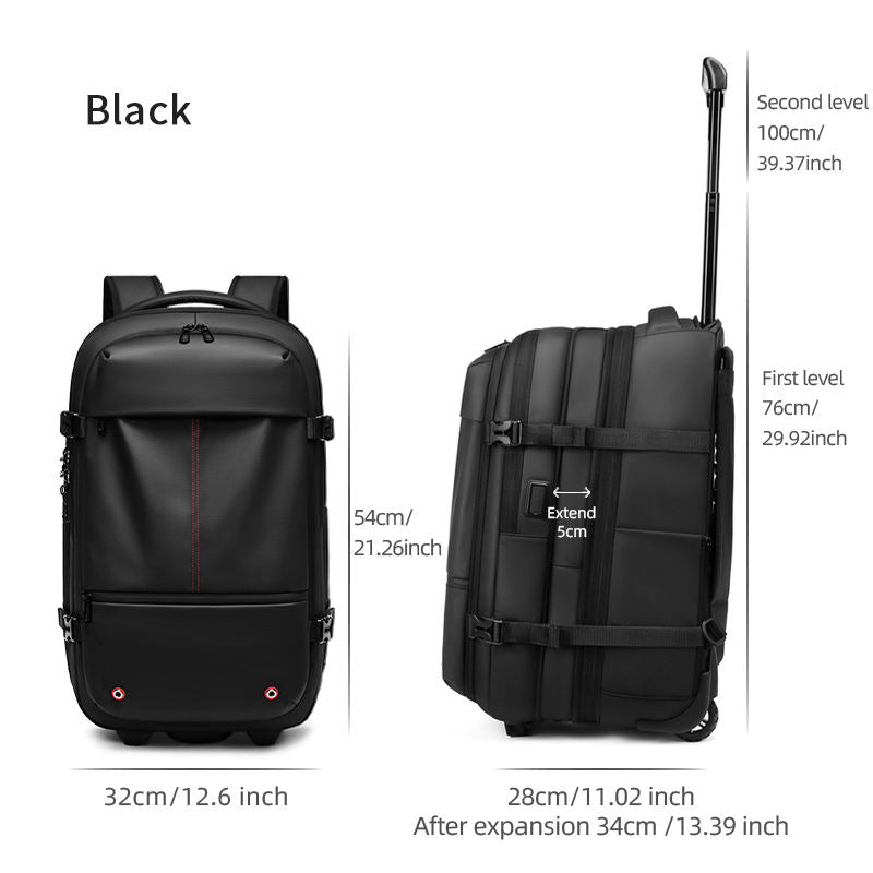 Travel Laptop Backpack – Waterproof, USB Port & Anti-Theft