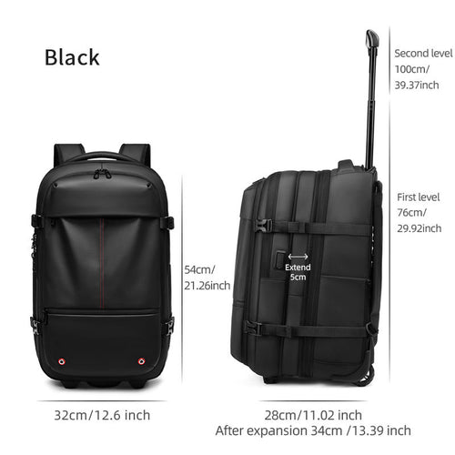 Travel Laptop Backpack – Waterproof, USB Port & Anti-Theft