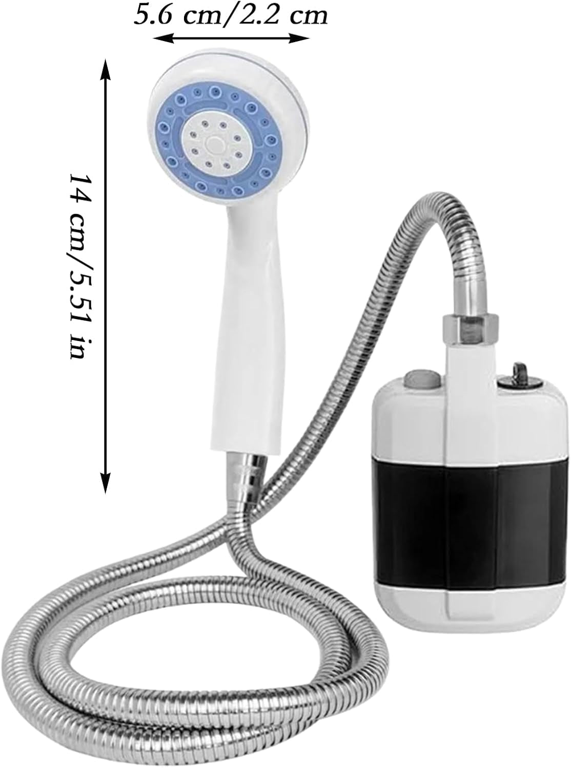 Portable Rechargeable Camping Shower | Outdoor Rinse & Pet Cleaning Pump