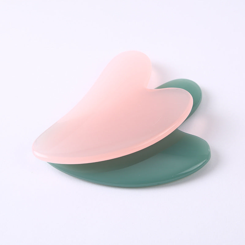Jade Gua Sha Facial Massage Tool | Heart-Shaped Natural Stone Skincare Tool